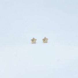 Aretes Estrella Con Zirconia