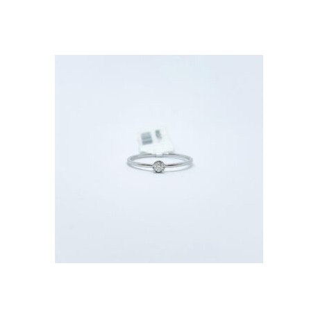 Anillo Solitario De Diamante