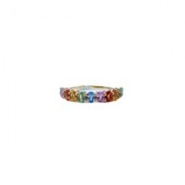 Anillo Con Zafiros Rainbow