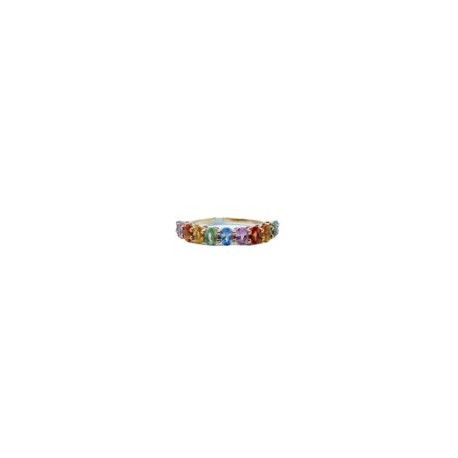 Anillo Con Zafiros Rainbow