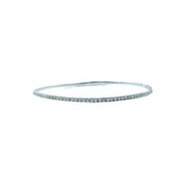 Pulsera Flexible Con Diamantes