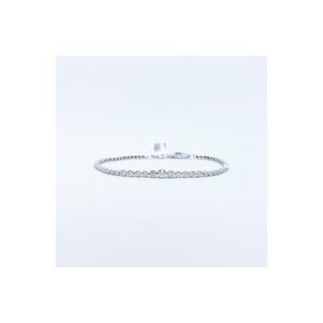 Pulsera Con Diamantes Bielados