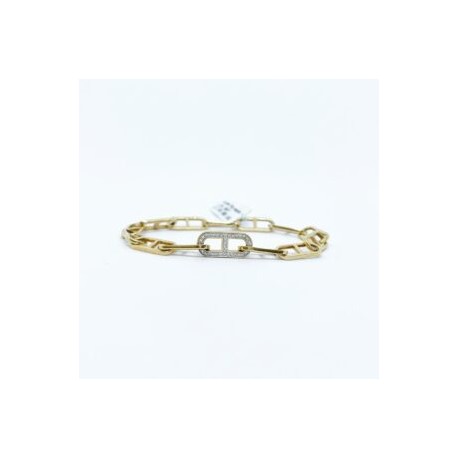 Pulsera de Eslabones con Diamantes