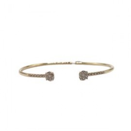 Pulsera Flex Flor con Diamantes