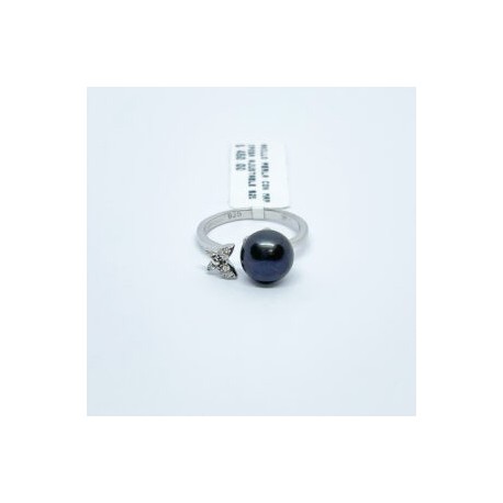 Anillo Perla y Mariposa 6.5